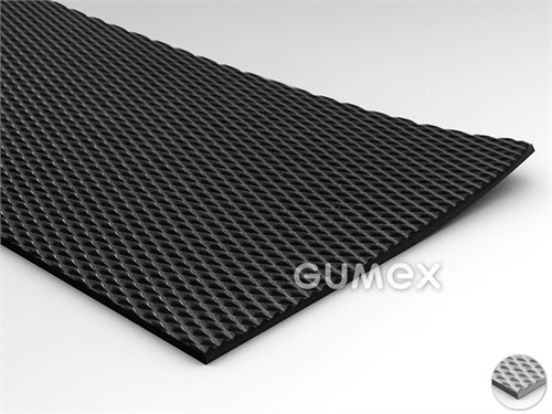 INDUSTRIELLER GUMMI-FUSSBODENBELAG DIAMOND